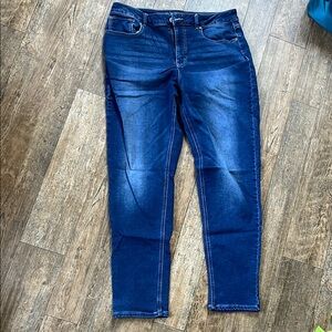 Maurices Blue Skinny Jeans with Stretchy Fit